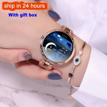 Новые модные смарт-часы для женщин IP67 водонепроницаемый носимых устройств монитор сердечного ритма спортивные женские часы для дам застенчивое ak15