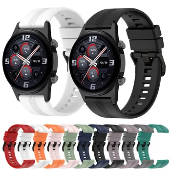 Официальный силиконовый ремешок 22 мм для Huawei монитор Watch3 про ремень оригинальный ремешок для часы классе GT2 Pro замена запястье браслет