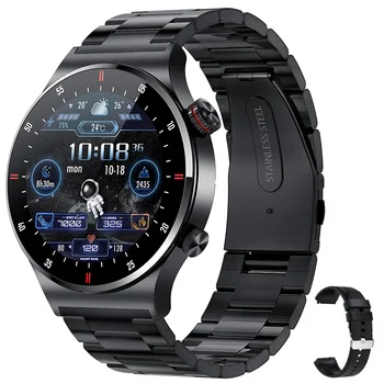 Смарт-часы Xiaomi с NFC и Bluetooth-вызовом, мужской полноэкранный спортивный браслет, водонепроницаемый монитор состояния ЭКГ, умные часы для IOS Android