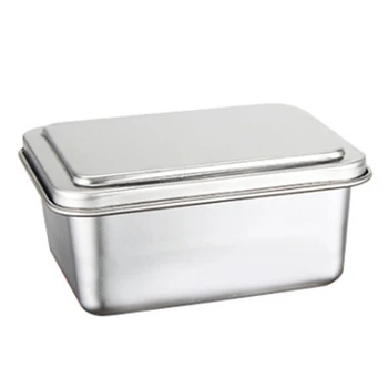 Коробка для хранения свежих продуктов из нержавеющей стали, Коробка для хранения продуктов с крышкой, Коробка для упаковки ингредиентов для приготовления пищи B