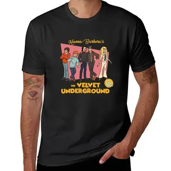 Новая футболка The Velvet Underground И Nico Barbera's - рок-группы Essential, короткая футболка, винтажная одежда, мужская одежда