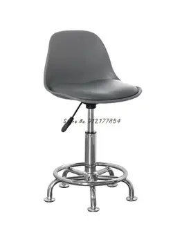 Барные стулья с подъемной спинкой, Вращающийся стул, Маленький Табурет, Кассовый аппарат, стул на стойке регистрации, Лабораторная Раздвижная Инвалидная коляска