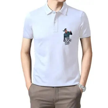 Мужская одежда для гольфа, футболка-поло с постером 