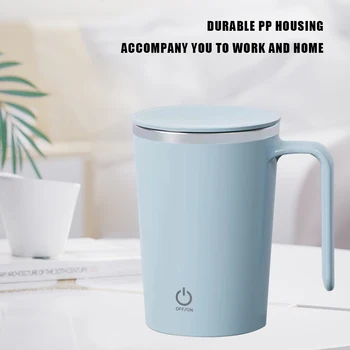 400 мл Умный миксер Вращающаяся Магнитная чашка Домашние инструменты для питья USB Автоматическая чашка для перемешивания, Саморазмешивающаяся кружка для смешивания кофе/ молока