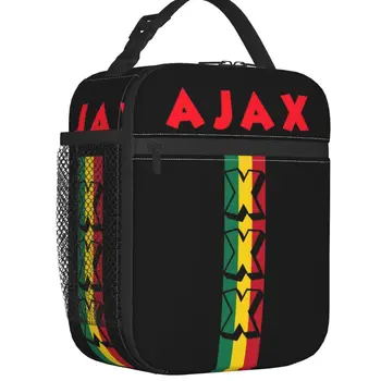 Амстердамский футбольный клуб Ajax Bob Marley, изолированные пакеты для ланча для работы, школы, водонепроницаемого холодильника Three Birds, термокружки для бенто, детские