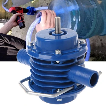 Водяной насос, сверхмощная самовсасывающая ручная Электрическая дрель, Центробежный лодочный насос для домашнего сада, водяной насос высокого давления