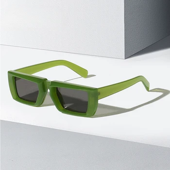 Новые модные солнцезащитные очки в толстой оправе 2344, индивидуальные солнцезащитные очки в квадратной оправе, универсальные трендовые солнцезащитные очки