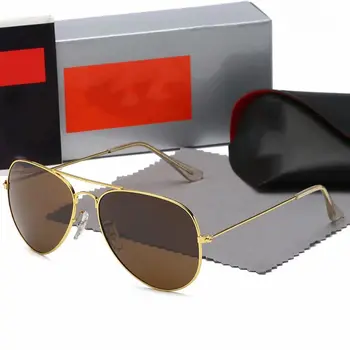 2023 Женские винтажные солнцезащитные очки нового стиля, Роскошные солнцезащитные очки дизайнерского бренда, Мужские трендовые солнцезащитные очки ярких цветов В оригинальной коробке