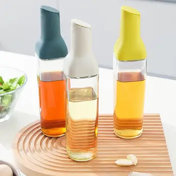 Бутылка для масла с хорошей Герметичностью для использования Бутылка для масла Из Герметичного стекла Дозатор для масла Простая в использовании Кухня для Приправ