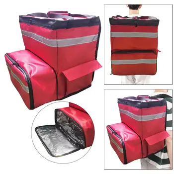 Изолированный рюкзак для доставки еды для пикника с доставкой горячей или холодной еды