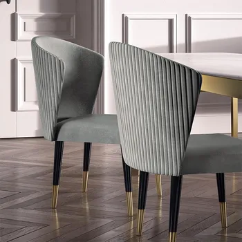 Дизайнерский скандинавский стул для столовой, декоративные индивидуальные кожаные стулья для столовой, роскошная мебель для дома Muebles De Cocina