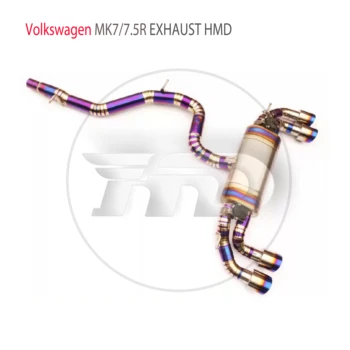 Клапан Выхлопной Системы Из Титанового Сплава HMD Catbak для Volkswagen Golf MK7R MK7.5R Автомобильные Аксессуары Авто Запасные Части