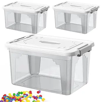 Тканевый ящик для хранения, Штабелируемые контейнеры для хранения с крышками для одежды, Пылезащитные ящики для хранения домашней одежды