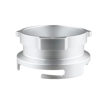 Кольца для кофейного порошка Воронка для дозирования эспрессо Материал из алюминиевого сплава Универсальные кольца для приема порошка Дозирующие кольца для станков N0PF