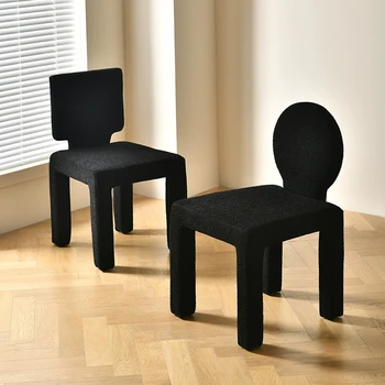 Стул для гостиной, креативный обеденный стул, Скандинавское кресло для макияжа в спальне, современное сиденье для отдыха, мебель для дома, барный стул с подвижной спинкой