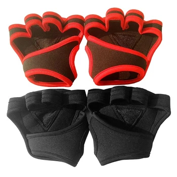 Вентилируемые перчатки для поднятия тяжестей для фитнеса Сменные перчатки для силовых тренировок для мужчин и женщин Удобные в носке