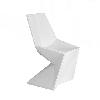 Легкий роскошный модный обеденный стул с домашней спинкой, водонепроницаемый обеденный стул, усовершенствованный дизайн, ромб, алмазный стул