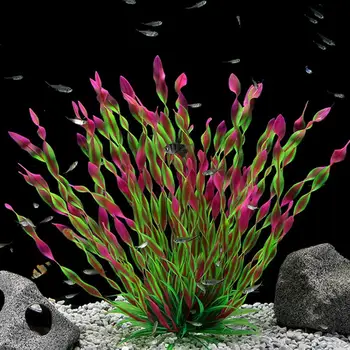 Растение для аквариума премиум-класса, легкое, безопасное, прочное, Искусственные Морские водоросли, украшение аквариума, Аквариумное растение яркого цвета
