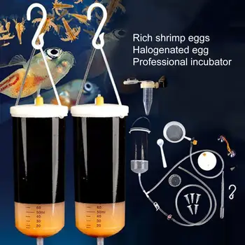 Удобный Практичный инструмент для выведения яиц креветок в рассоле, Долговечный Эффективный Набор для разведения яиц креветок, Аквариумные принадлежности