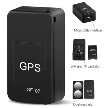 Новый Магнитный GPS-трекер GF07, устройство слежения в реальном времени, Магнитный GPS-локатор, локатор транспортного средства, прямая поставка