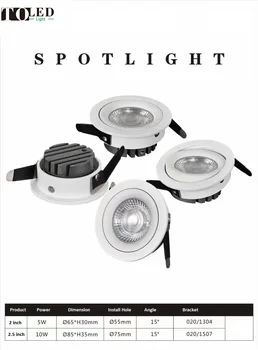 Светодиодная подсветка корпуса, крышка корпуса, мини-точечный светильник, светодиодный точечный светильник для показа ювелирных изделий, потолочный встраиваемый светодиодный светильник в корпусе